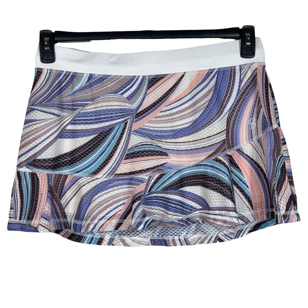 Sofibella X-Large Airflow Tennis Skort UPF Stretch Wicking Pull-On Breathable